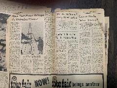 Parents; Saved Stuff; Moon Landing Headlines from Dayton Daily News
